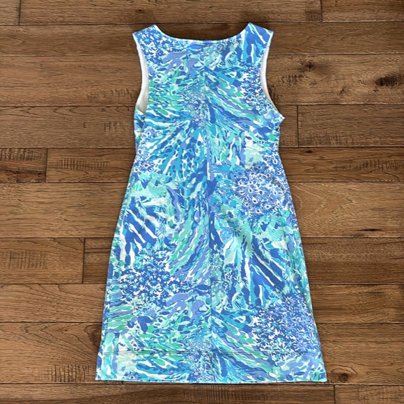 Harper shift dress in Hey Hey Soleil pattern - Picture 2 of 4